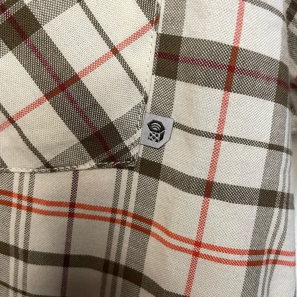 Mountain Hardwear Men’s Button Down Plaid Shirt - Picture 3 of 5